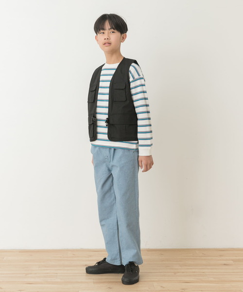 URBAN RESEARCH DOORS（アーバンリサーチドアーズ）の「マルチポケットベスト(KIDS)（ベスト・キッズ・ブラック・150/135/120）」の22枚目の写真