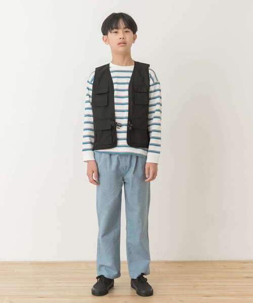 URBAN RESEARCH DOORS（アーバンリサーチドアーズ）の「マルチポケットベスト(KIDS)（ベスト・キッズ・ブラック・150/135/120）」の11枚目の写真