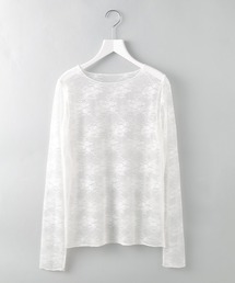 A part by | シアーレースプルオーバー_長袖/(Tシャツ/カットソー)
