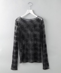 A part by | シアーレースプルオーバー_長袖/(Tシャツ/カットソー)