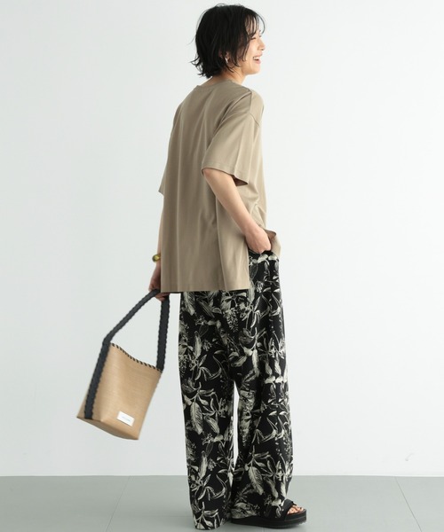 BARNYARDSTORM（バンヤードストーム）の「BARNYARDSTORM / 【UVカット＋接触冷感】UVシンプルT / マシンウォッシャブル（Tシャツ/カットソー・レディース・ブラック/ホワイト/ベージュ/チャコール・S/M）」の16枚目の写真