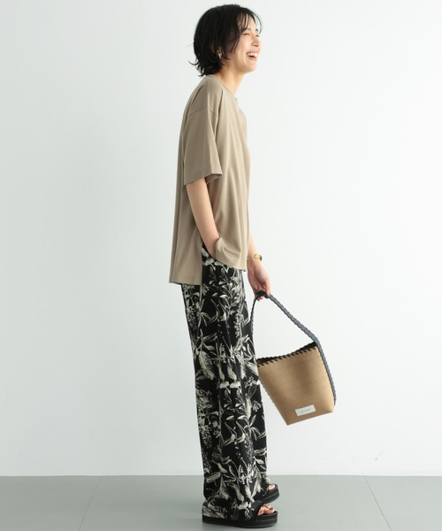 BARNYARDSTORM（バンヤードストーム）の「BARNYARDSTORM / 【UVカット＋接触冷感】UVシンプルT / マシンウォッシャブル（Tシャツ/カットソー・レディース・ブラック/ホワイト/ベージュ/チャコール・S/M）」の17枚目の写真