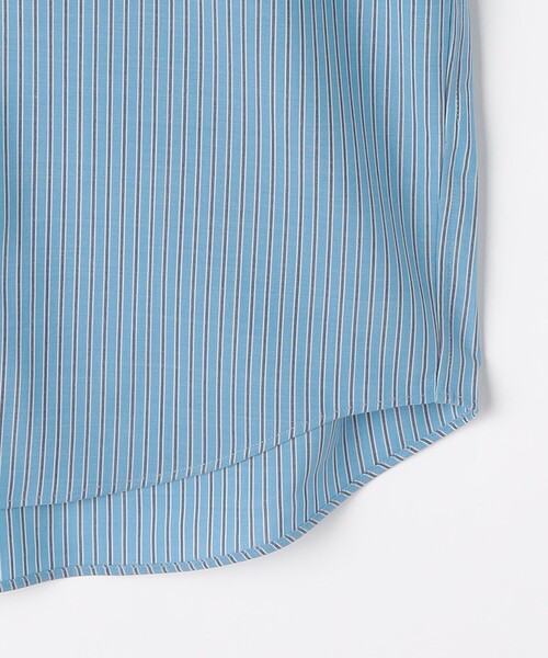 green label relaxing(グリーンレーベルリラクシング)の「TW ウォッシャブルトロ ジャストルーズ ストライプ シャツ -ストレッチ・防シワ-(シャツ/ブラウス・メンズ・その他6/その他4/その他5・M/S/L/XL)」の13枚目の写真