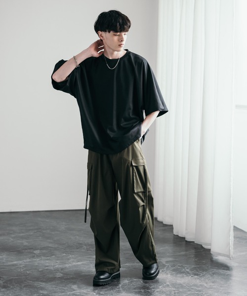 〈接触冷感〉ポンチ ドルマン TEE 接触冷感〉ポンチ ドルマン TEE（Tシャツ/カットソー）｜SHIPS