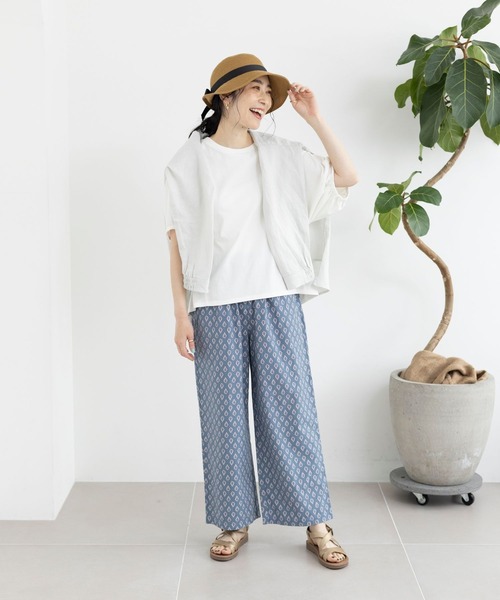 ホワイト パフスリーブ Tシャツ セール】USAコットンタックパフスリーブTシャツ【WEB限定カラー