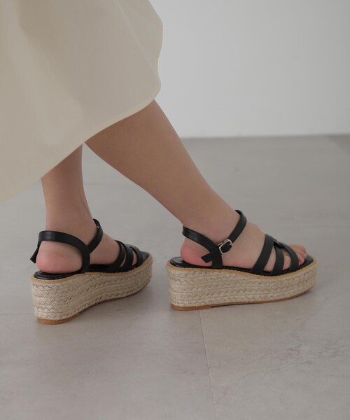 FREE'S MART（フリーズマート）の「◆船底ジュートサンダル（サンダル・レディース・ベージュ/ホワイト/ブラック・SMALL/MEDIUM）」の15枚目の写真