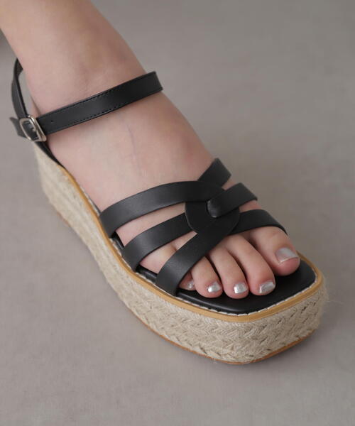 FREE'S MART（フリーズマート）の「◆船底ジュートサンダル（サンダル・レディース・ベージュ/ホワイト/ブラック・SMALL/MEDIUM）」の16枚目の写真