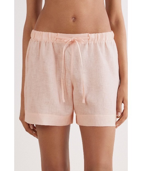 セール】リネンファブリック ショートパンツ（その他パンツ