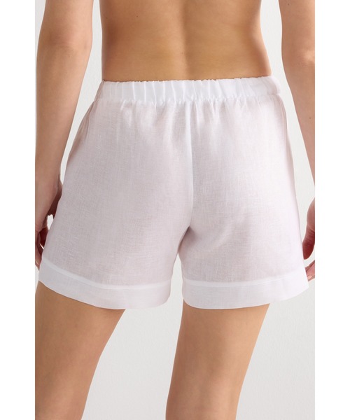 Intimissimi(インティミッシミ)の「リネンファブリック ショートパンツ(その他パンツ・レディース・ホワイト/サンドベージュ/インディゴブルー/スカイブルー/ピンクベージュ/カーキ/モカ・M/S/L)」の22枚目の写真