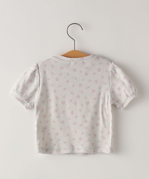 SHIPS(シップス)の「SHIPS KIDS:80~90cm / シェル テキスタイル 半袖 TEE(Tシャツ/カットソー・キッズ・ライトグレー/オフホワイト・80/90)」の3枚目の写真