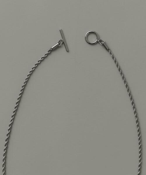 SMELLY（スメリー）の「ステンレスツイストチェーンネックレス（ネックレス・メンズ・シルバー・-）」の4枚目の写真