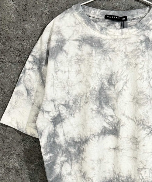 専用です！　渦巻きタイダイ染めカットソー　レーヨン　F563 渦T(タイダイ染め) Whirlpool T-shirt (tie dye) KJ-420
