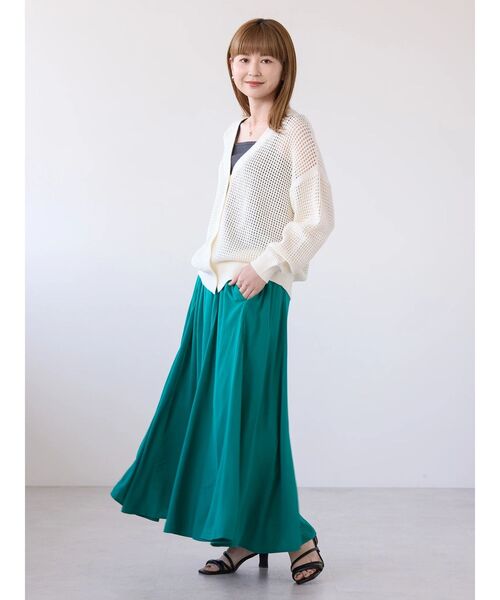 ballaholic カーディガン セール】2WAYメッシュ編みニットカーディガン（カーディガン