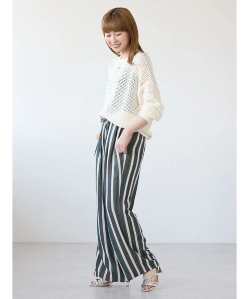 アメリ　2wayニットカーディガン Ameri（アメリ）の「2WAY MINI CABLE KNIT CARDIGAN（ニット