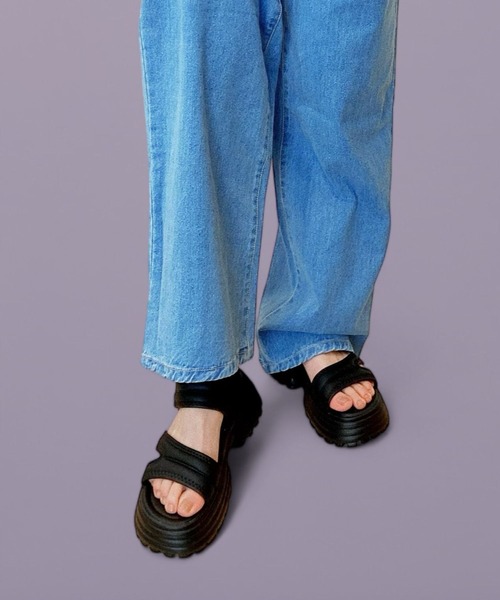 Sugar Sugar(シュガーシュガー)の「【SUGAR SUGARシュガーシュガー】ふわふわ マシュマロ スポサン(やわらかいサンダル)9100(サンダル・レディース・アイボリー/ブラック/ベージュ・S/M/L/LL)」の9枚目の写真