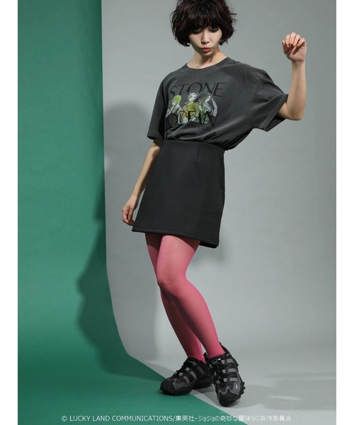 ジョジョの奇妙な冒険(ジョジョノキミョウナボウケン)の「■Jolyne Ermes FF ptTシャツ(Tシャツ/カットソー・レディース・ブラック・FREE)」の3枚目の写真