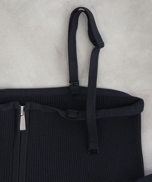 tiptop（ティップトップ）の「前後2wayペプラムビスチェ（キャミソール・レディース・ベージュ/ブラック/レッド・FREE）」の13枚目の写真