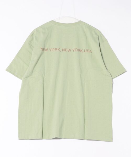 Manhattan Portage（マンハッタンポーテージ）の「Manhattan Portage/マンハッタンポーテージ オーバーサイズTシャツ LOGO MP-M375（Tシャツ/カットソー・レディース・ホワイト/ブラック/ライム・M/L/XL）」の17枚目の写真
