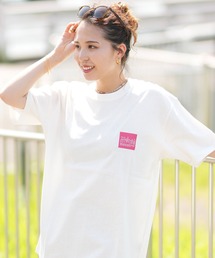 Manhattan Portage/マンハッタンポーテージ オーバーサイズTシャツ LOGO MP-M375