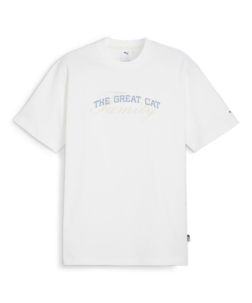 PUMA BASKETBALL NOSTALGIA GRAPHIC T（プーマ バスケットボール ノスタルジア グラフィックTシャツ）（Tシャツ/カットソー）｜PUMA（プーマ）
