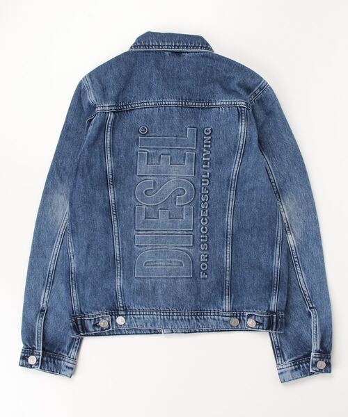 DIESEL KIDS（ディーゼルキッズ）の「DIESEL（ディーゼル）Kids & Junior デニムジャケット（デニムジャケット・キッズ・ブルー・12Y）」の2枚目の写真