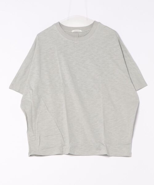 UNDERWRAPS(アンダーラップス)の「スラブドルマンT(M3)(Tシャツ/カットソー・レディース・ベージュ/ホワイト/ライトグリーン/ブラック/アイボリー/ライトピンク・M/L)」の5枚目の写真