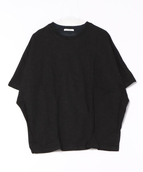 UNDERWRAPS(アンダーラップス)の「スラブドルマンT(M3)(Tシャツ/カットソー・レディース・ベージュ/ホワイト/ライトグリーン/ブラック/アイボリー/ライトピンク・M/L)」の11枚目の写真
