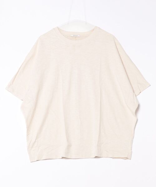 UNDERWRAPS(アンダーラップス)の「スラブドルマンT(M3)(Tシャツ/カットソー・レディース・ベージュ/ホワイト/ライトグリーン/ブラック/アイボリー/ライトピンク・M/L)」の12枚目の写真