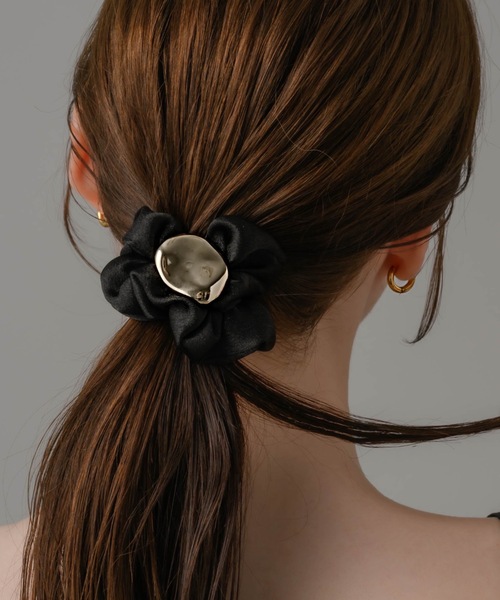 メグえもん様お取引中❣️夏アクセ❣️オリジナル✴一点物インド刺繍シュシュ大人 メグえもん様お取引中⭐2802⭐❣️夏アクセ❣️オリジナル✴一点