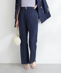 osono綿麻ハイウエストパンツ