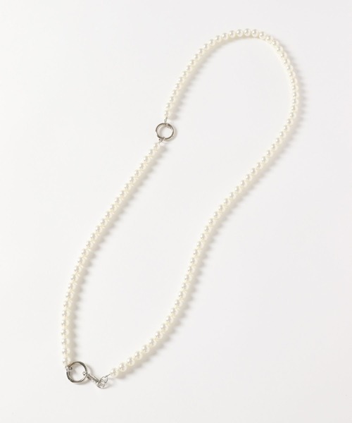 Me%(ミィパーセント)の「リボンチャーム付きボールモバイルストラップ 126830(スマホグッズ・レディース・シルバー/アイボリー・FREE)」の21枚目の写真