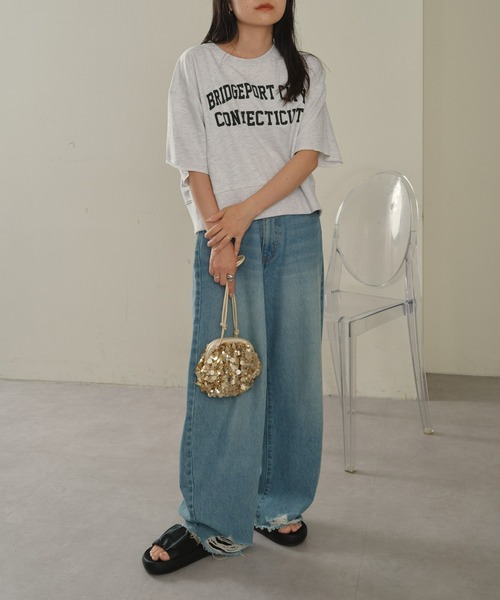 CIAOPANIC TYPY(チャオパニックティピー)の「ミックススパンコールがま口ショルダー(ショルダーバッグ・レディース・ブラック/ミント/ゴールド/シルバー・ONE SIZE)」の16枚目の写真