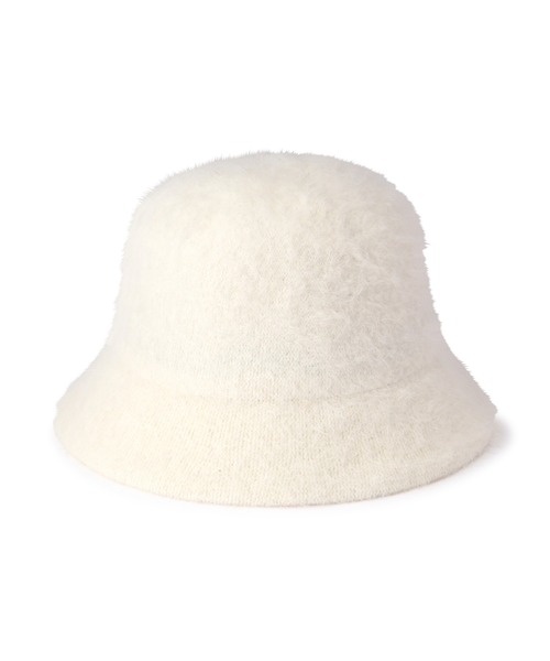 FREE'S MART（フリーズマート）の「◇ファーハット（ハット・レディース・ホワイト/ブラック/グレー/ブルー・ﾌﾘ-）」の6枚目の写真