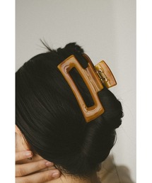 STYLEMIXER | マーブルスクエアヘアクリップ(バレッタ/ヘアクリップ)