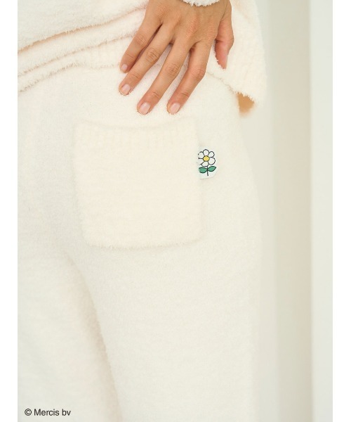 新橋 ジェラートピケ ベビモコワンポイントジャガードプルオーバー ロングパンツ 新橋 ジェラートピケ ベビモコワンポイントジャガードプルオーバー