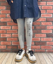 SNOOPY（スヌーピー）の「【日本製】スヌーピー【SNOOPY】Bare Jersey Full Length Leggings (Family)（その他パンツ）」