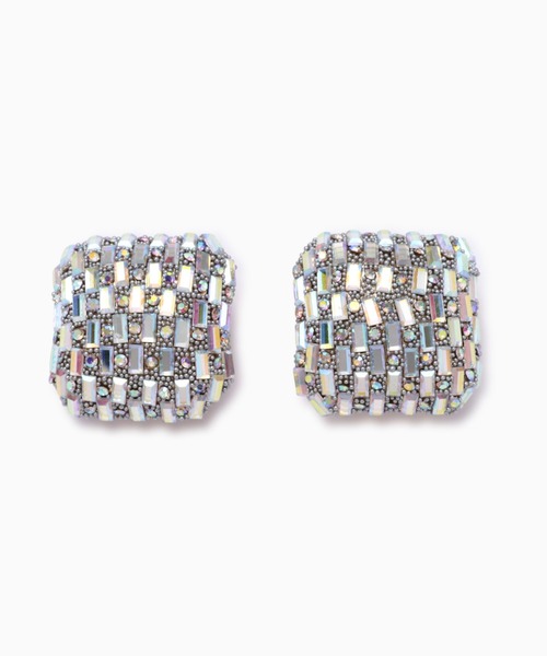 ROSE BUD(ローズバッド)の「ミラーボールイヤリング(イヤリング・レディース・ピンク/シルバー/シルバー系その他・FREE)」の9枚目の写真