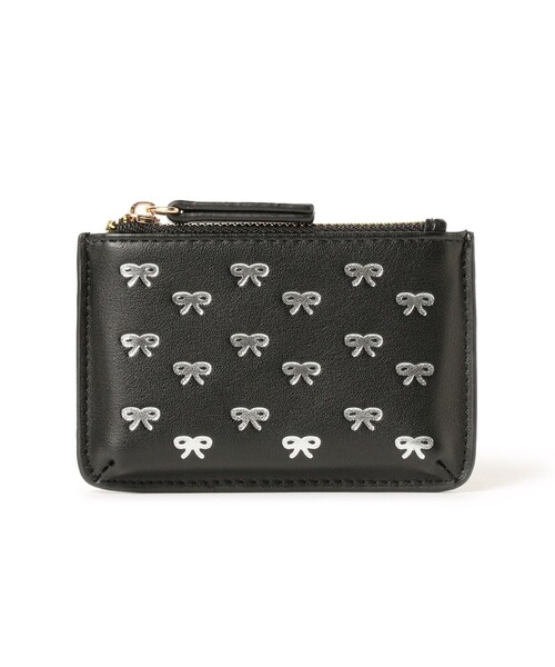 Ray BEAMS（レイビームス）の「【別注】Casselini / フォイル プリント カードケース（ポーチ・レディース・ピンク/その他/ブラック・ONE SIZE）」の5枚目の写真