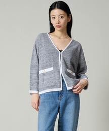 Liesse | サマーニットジャケット(カーディガン/ボレロ)