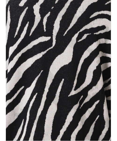 RE730（アールイーセブンサーティー）の「【RE730】総柄ニットセーター（Tシャツ/カットソー・メンズ・ブラック系1/ブラック系3/ベージュ系2/ブラック系2/ベージュ系1・MEDIUM/LARGE）」の15枚目の写真