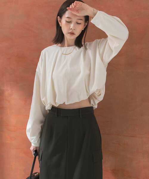 【セール】クロップドバルーンブラウス（シャツ/ブラウス）｜URBAN RESEARCH ROSSO WOMEN（アーバンリサーチ ロッソ）