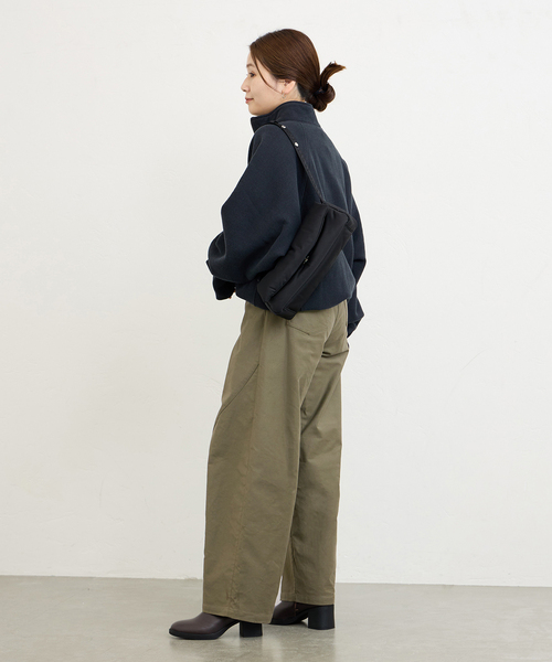 JOURNAL STANDARD（ジャーナルスタンダード）の「ツイストバギーパンツ（その他パンツ・レディース・ネイビー/カーキ・38/36）」の5枚目の写真