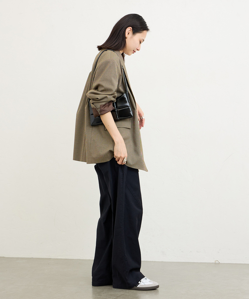 JOURNAL STANDARD（ジャーナルスタンダード）の「ツイストバギーパンツ（その他パンツ・レディース・ネイビー/カーキ・38/36）」の10枚目の写真