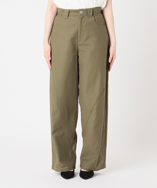 JOURNAL STANDARD（ジャーナルスタンダード）の「ツイストバギーパンツ（その他パンツ・レディース・ネイビー/カーキ・38/36）」の14枚目の写真