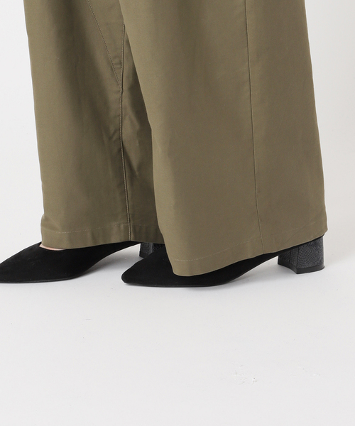 JOURNAL STANDARD（ジャーナルスタンダード）の「ツイストバギーパンツ（その他パンツ・レディース・ネイビー/カーキ・38/36）」の21枚目の写真