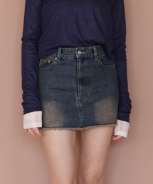 ダメージ加工」に該当するレディースのデニムスカートファッション通販