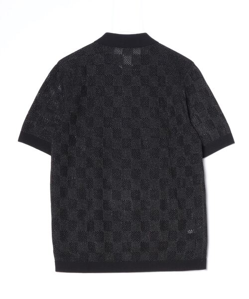フレッドペリー ブラウス シャツ FRED PERRY（フレッドペリー）の「Metallic Chequerboard Knitted