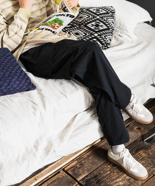 niko and...（ニコアンド）の「カットオフジャーマントレーナー（スニーカー・メンズ・ブラック/ホワイト/ベージュ・MEDIUM/LARGE）」の11枚目の写真