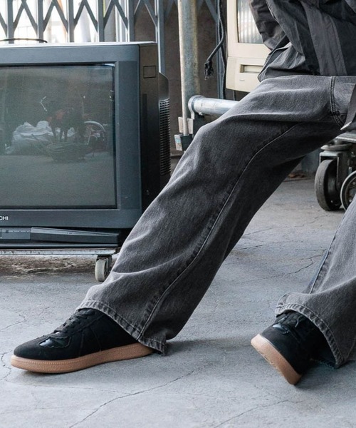 niko and...（ニコアンド）の「カットオフジャーマントレーナー（スニーカー・メンズ・ブラック/ホワイト/ベージュ・MEDIUM/LARGE）」の17枚目の写真