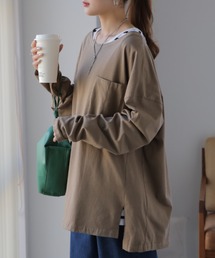 HUG.U（ハグユー）の「体型カバートップス（Tシャツ/カットソー）」